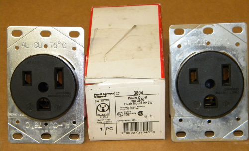 Pass &amp; seymour 3804 power outlet lot new for sale