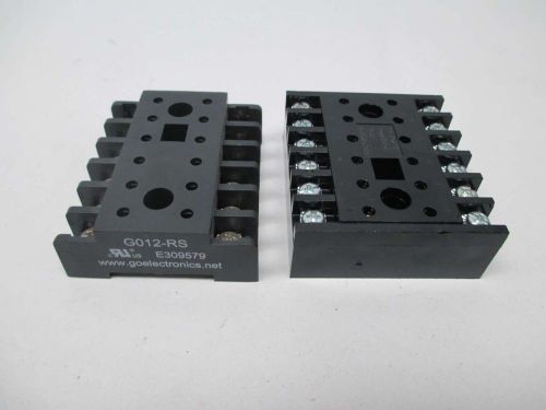 Lot 2 new assorted g012-rs sd12 terminal blocks d363390 for sale