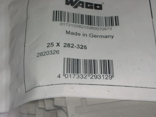 Wago, gray separators, 282-326, bag of 25 for sale