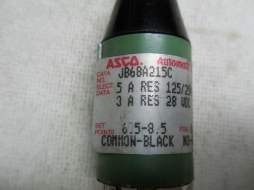 (x5-10) 1 used asco jb68a215c pressure temperature switch for sale