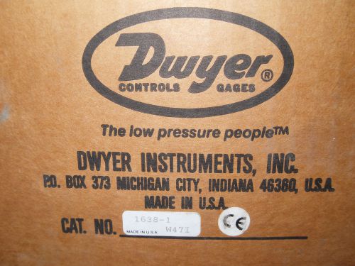 (x5-24) 1 new dwyer 1638-1 pressure switch for sale