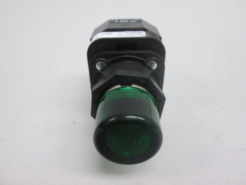 New allen bradley 800h-prbh16g illuminated green pushbutton ser f  d262473 for sale