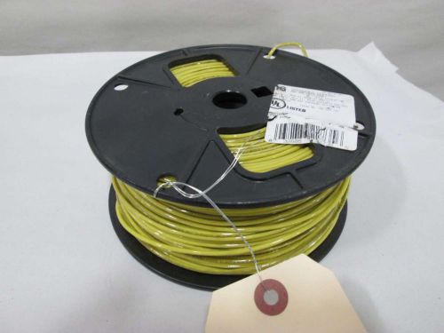 New essex e30071 yellow 16awg mtw tffn stranded copper wire 600v-ac d360960 for sale