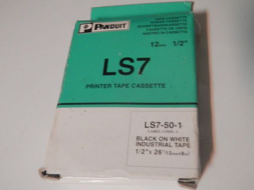 LS7-50NL-1 Panduit Printer Tape Cassette 12mm 1/2&#034;