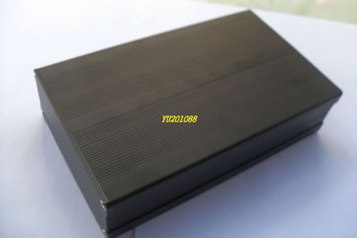 New black diy metal aluminum project box enclosure electronic case 150x97x40mm for sale