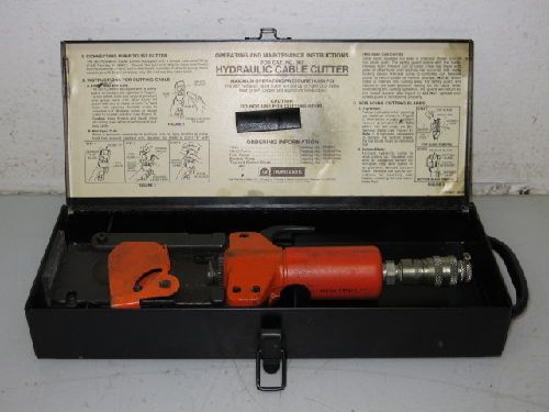 THOMAS &amp; BETTS No. 367 HYDRAULIC CABLE CUTTER, 10,000 PSI