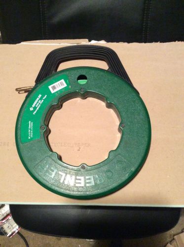 Greenlee 540-50 fiberglass fish tape electricians snake  50ft for sale