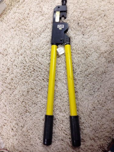 Morris 50008 Mechanical Lug Crimpers Forged Housing 25&#034; Length 8-500 Awg