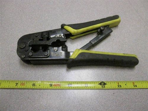Klien tool ratcheting modular crimper/stripper good condition for sale