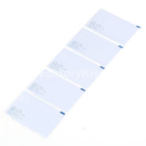5 X RFID ISO14443A Mifare S50 Card 13.56Mhz #003 IUK