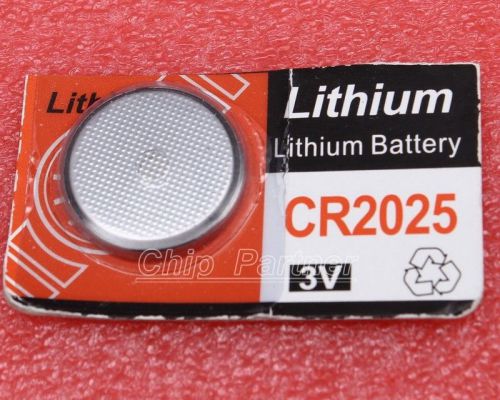 10pcs 3V CR2025 Button Batteries Li Cell Battery Scales Battery for Frog light