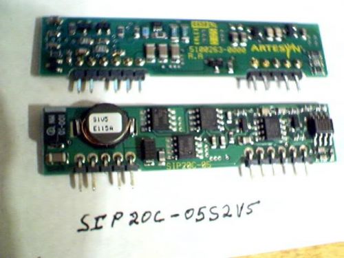 SIP20C-051V5 DC-DC converter converts 5 VDC to 3.3 VDC  Artesyn 5100263-0000