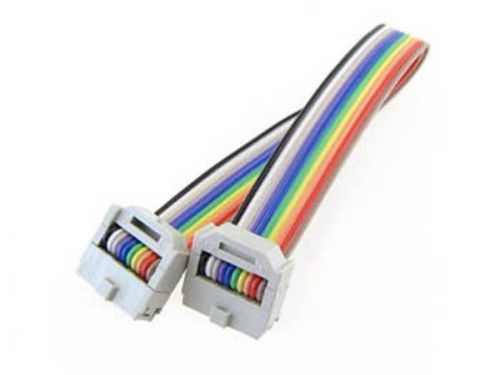 HQ 2x5 10pin IDC JTAG ISP Cable for AVR, 8051, CPLD, C8051 programming debugging
