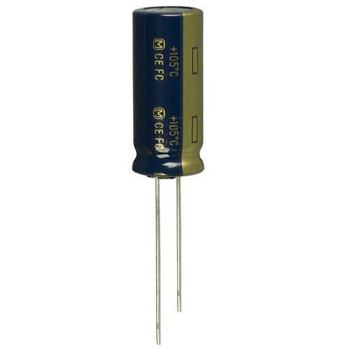 New 6pcs panasonic fc 1000uf 10v 105 radial electrolytic capacitor low esr, 8mm for sale
