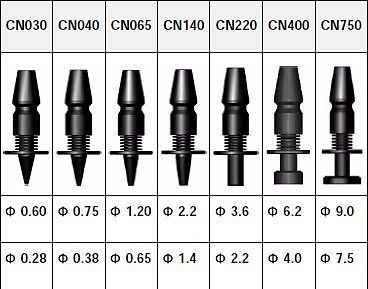 Samsung NEO Black material CN030/CN040/CN065/CN750/CN140/CN220/CN200 Nozzle