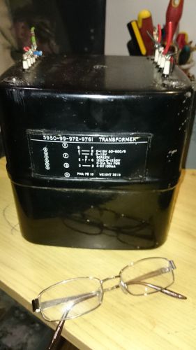 Parmeko 1250v 211 / 813 etc. valve amp transformer. 230/115 volts. for sale