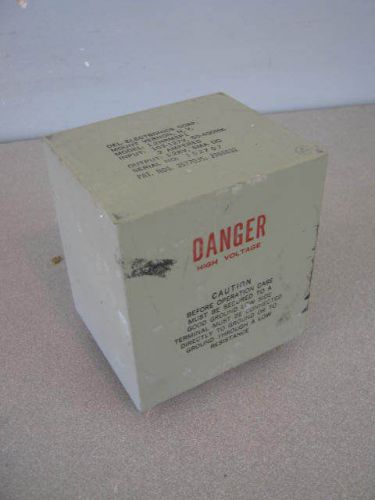 DEL Electronics 1.2HRM5P1 High Voltage Transformer 1.2KV/5MA DC