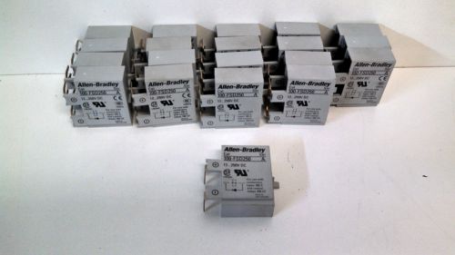 Lot (20) guaranteed! allen-bradley 12...250vdc diode modules 100-fsd250 ser. a for sale