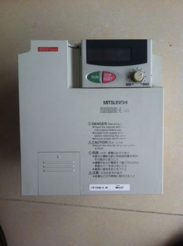 1pc mitsubishi e500 series inverter fr-e540-0.4k 380v 0.4kw for sale