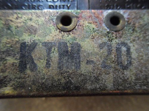 (v19-4) 1 used sylvania ktm-20 auxiliary contact kit for sale