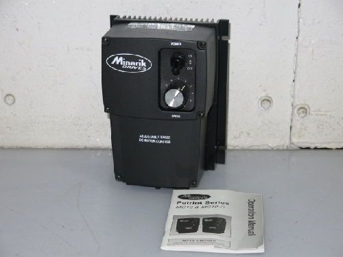MINARIK MC10 DC MOTOR SPEED CONTROLLER, 0-90/180 VDC, 18 AMP
