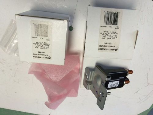 NEW LOT OF 2 WHITE-RODGERS 120-117751-6 120-905 36VDC POWER CONTACTOR GL
