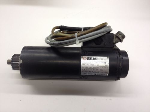 SEM Motor Type: MT30R4-58 from Bridgeport Series 2 Interact 2