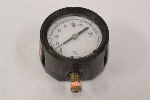 Ashcroft q-8451 duragauge pressure 0-160kpa 5 in 1/2 in npt gauge b302406 for sale