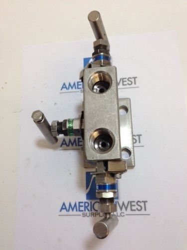 Pm-650scg valve manifold 316ss 600psi @100 f  used for sale