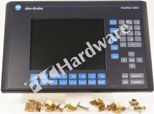 Allen bradley 2711e-k10c6 /d panelview 1000e keypad/color/dh+/rio/rs-232 for sale