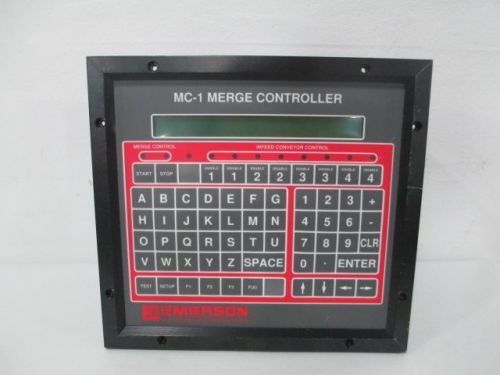 Emerson mc-1 820031-02 merge controller operator interface panel d248474 for sale