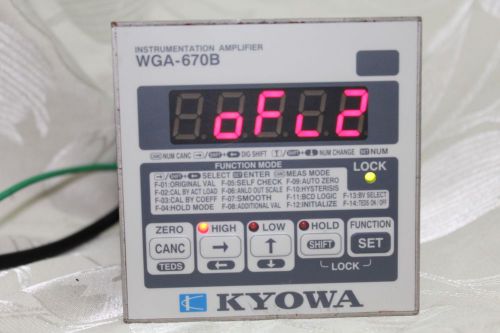 KYOWA WGA-670B-7 Instrumentation Amplifier