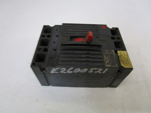 GENERAL ELECTRIC THED136100 CIRCUIT BREAKER *USED*