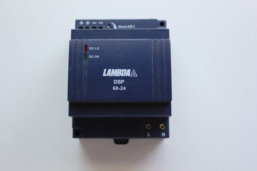 Tdk lambda dsp 60-24 power supply 24 vdc 60w din rail mount j44 for sale