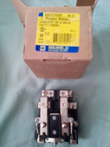 Square d power relay series d for sale