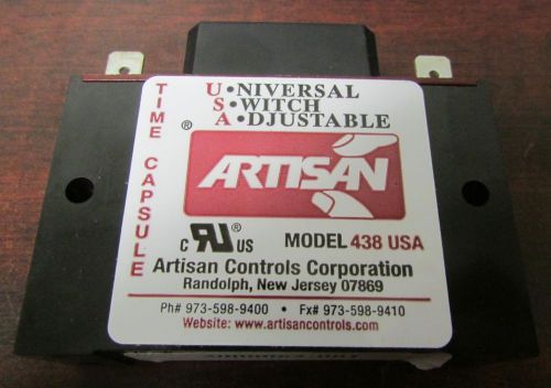 ARTISAN Model 438 Time Capsule Timer 1-1024 Seconds 24-240 V AC DC
