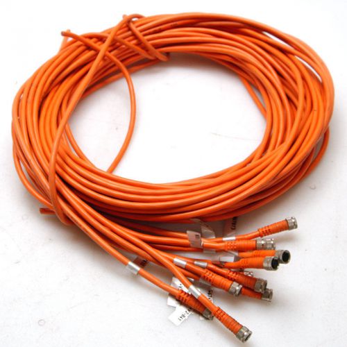 Lot of 10 hirschmann rkmv3-06/5m sensor cables 3 poles female connectors for sale