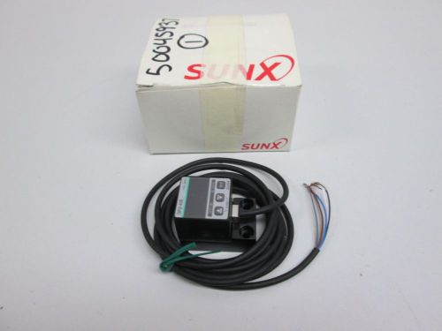 New sunx dp2-40e digital pressure switch 14.5psi sensor 12-24v-dc d259658 for sale