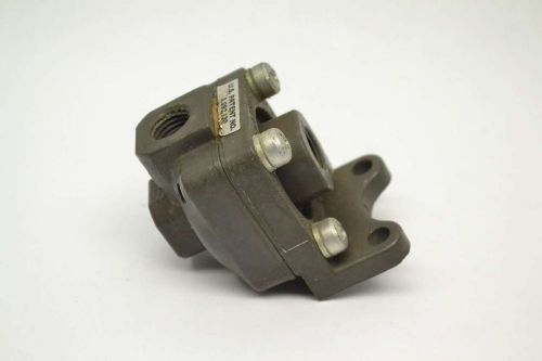 Wabco p54350-2 shuttle 1/4 in npt pneumatic exhaust valve b402602 for sale
