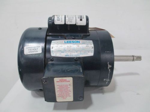 Leeson a6c17fc80a ac 1/4hp 115/230v-ac 1725rpm c56cz 1ph electric motor d250287 for sale