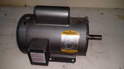 Baldor motor WORKS PERFECT USED ONCE 1hp 1 hp l3501t single phase