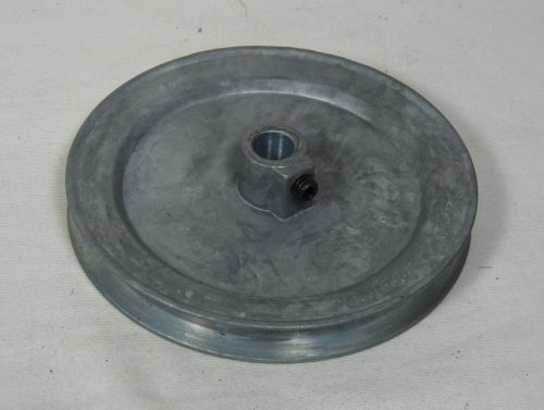 Congress- acme- die cast pulley- v-belt- 5 inch- 1/2 inch bore- a belt- new for sale