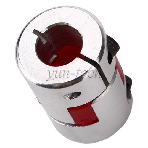 6.35x10mm shaft cnc plum coupling shaft coupler d20l30 for capacitor equipment for sale