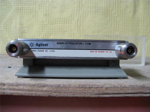 Hp hewlett packard model 8494h attenuator / 11db freq range dc- 4 ghz for sale