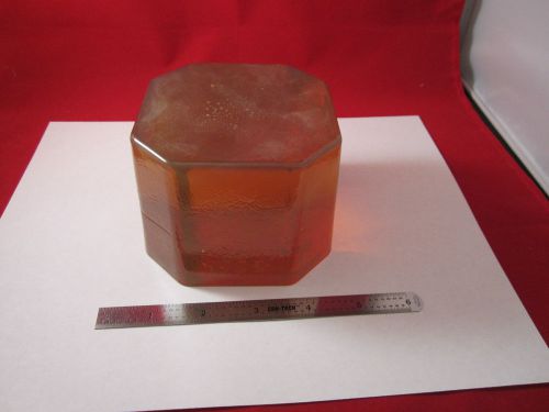 Optical glass-ceramic zerodur kind block very heavy optics as is bin-opt for sale