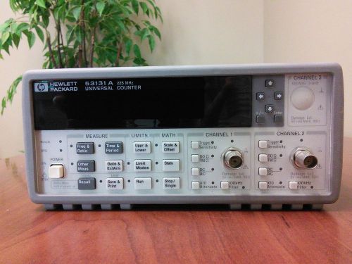 HP 53131A Universal Frequency Counter 225 MHz *ONLY $1,100* Excellent Condition!