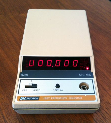 B&amp;K PRECISION MODEL 1827 FREQUENCY COUNTER - FREE U.S. SHIPPING