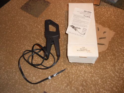 Ac current probe, ice md 500a ac, oscilloscope current probe fluke? for sale
