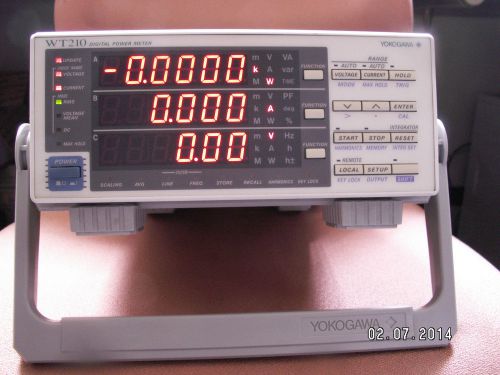 YOKOGAWA WT210 Digital Power Meter  RS-232