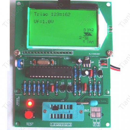 Gm328 digital led transistor tester / esr lcr frequency meter square wave signal for sale